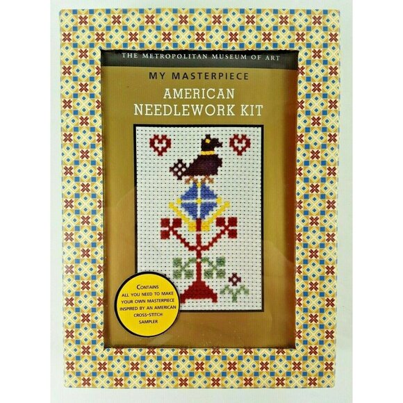 Cross Stitch Kit My Masterpiece American Needlework Sampler Metropolitan Museum - Picture 9 of 9